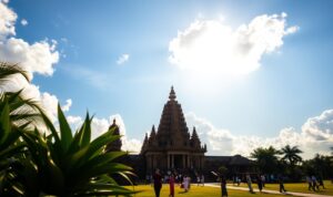 keindahan candi