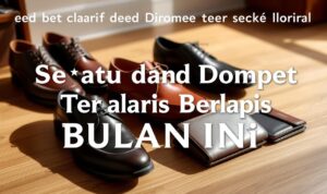 Sepatu dan Dompet Terlaris Bulan Ini